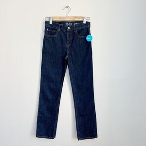 NEW The Children’s Place Girls Denim Basic Straight Classic Blue Jeans 10